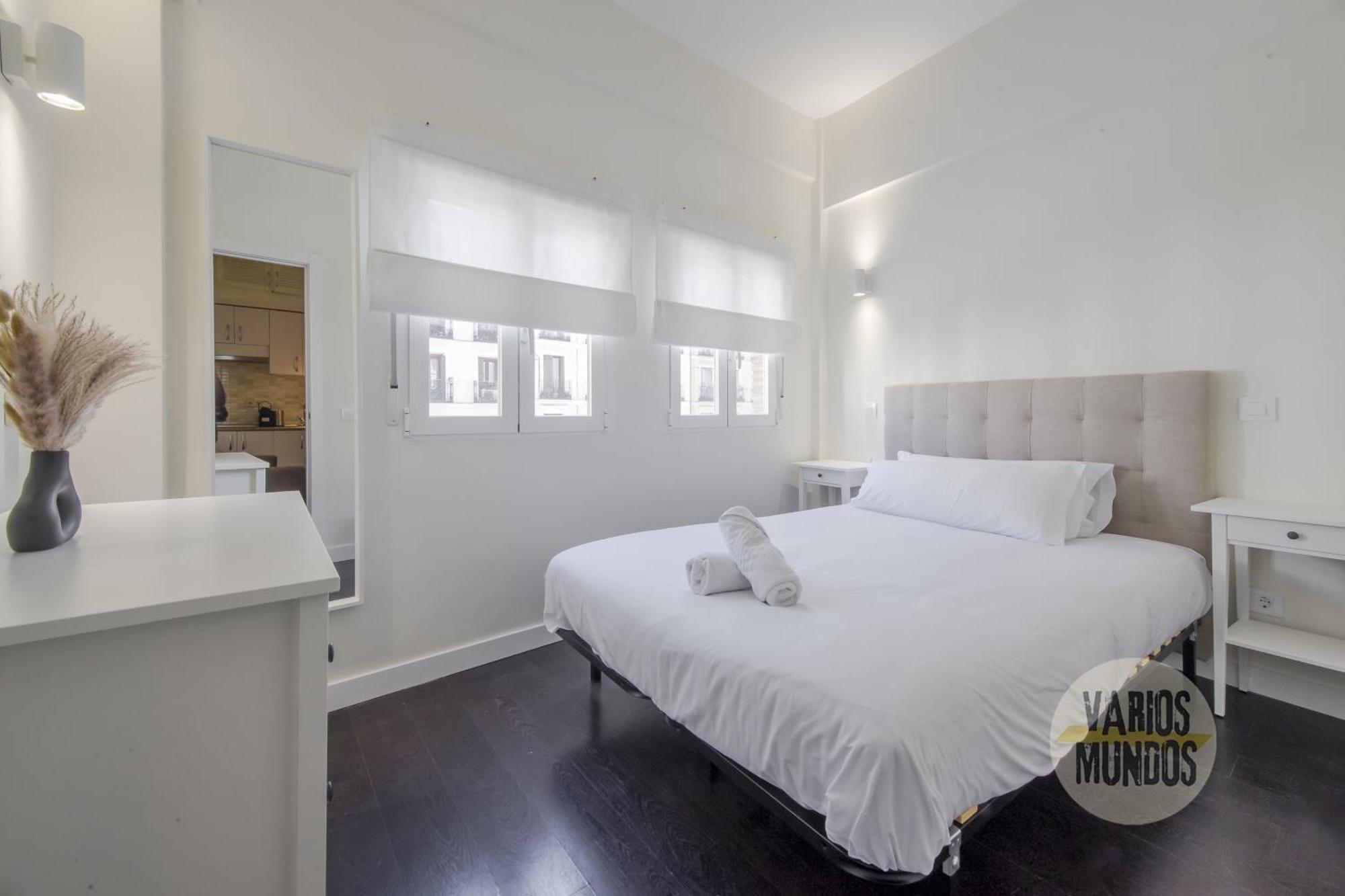 Confortable Apt Para 3 Pax A 1 Min De Gran Via Madrid Exterior foto